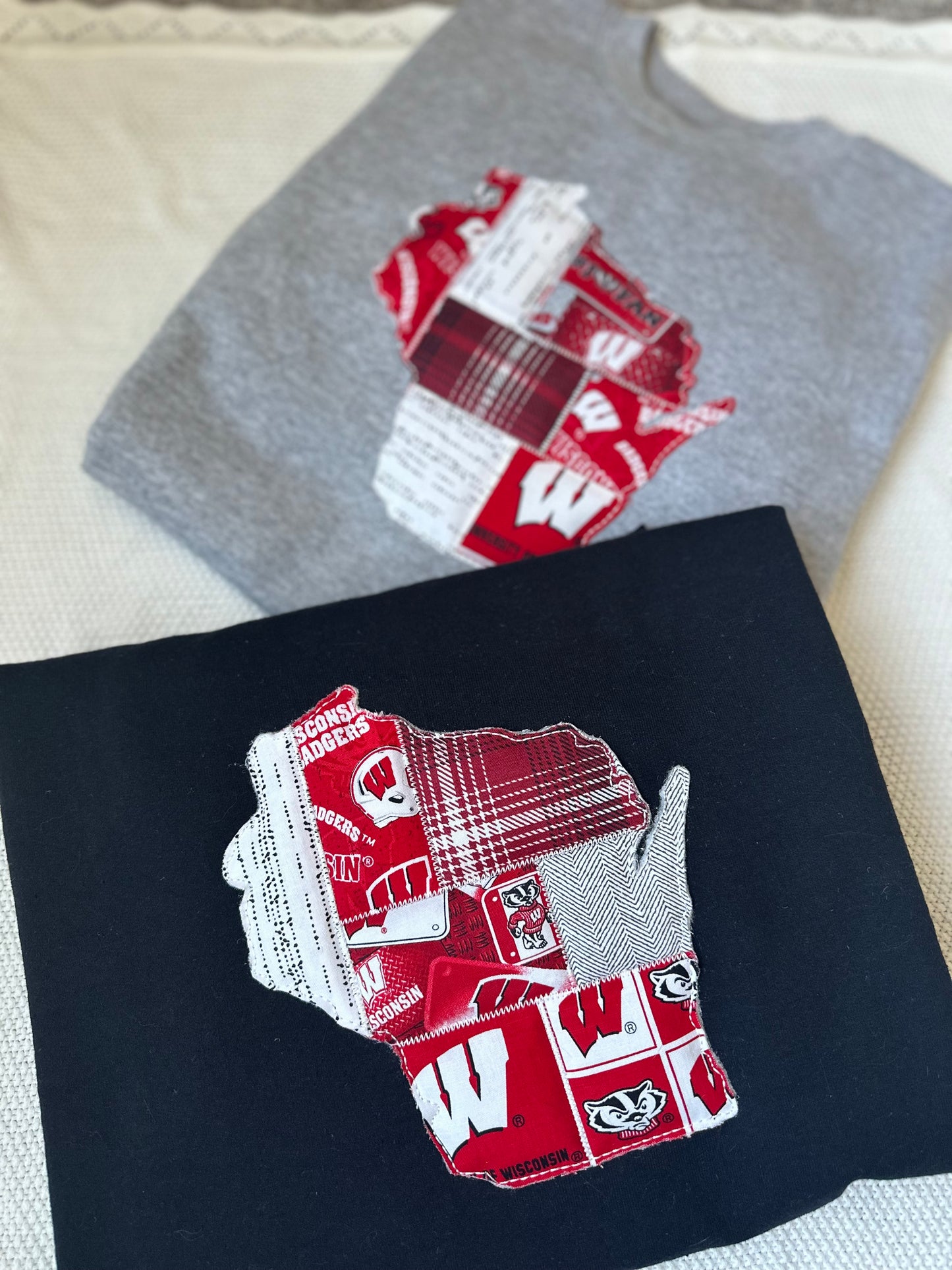 Patchwork Crewneck - Bucky Would Probably Wear This