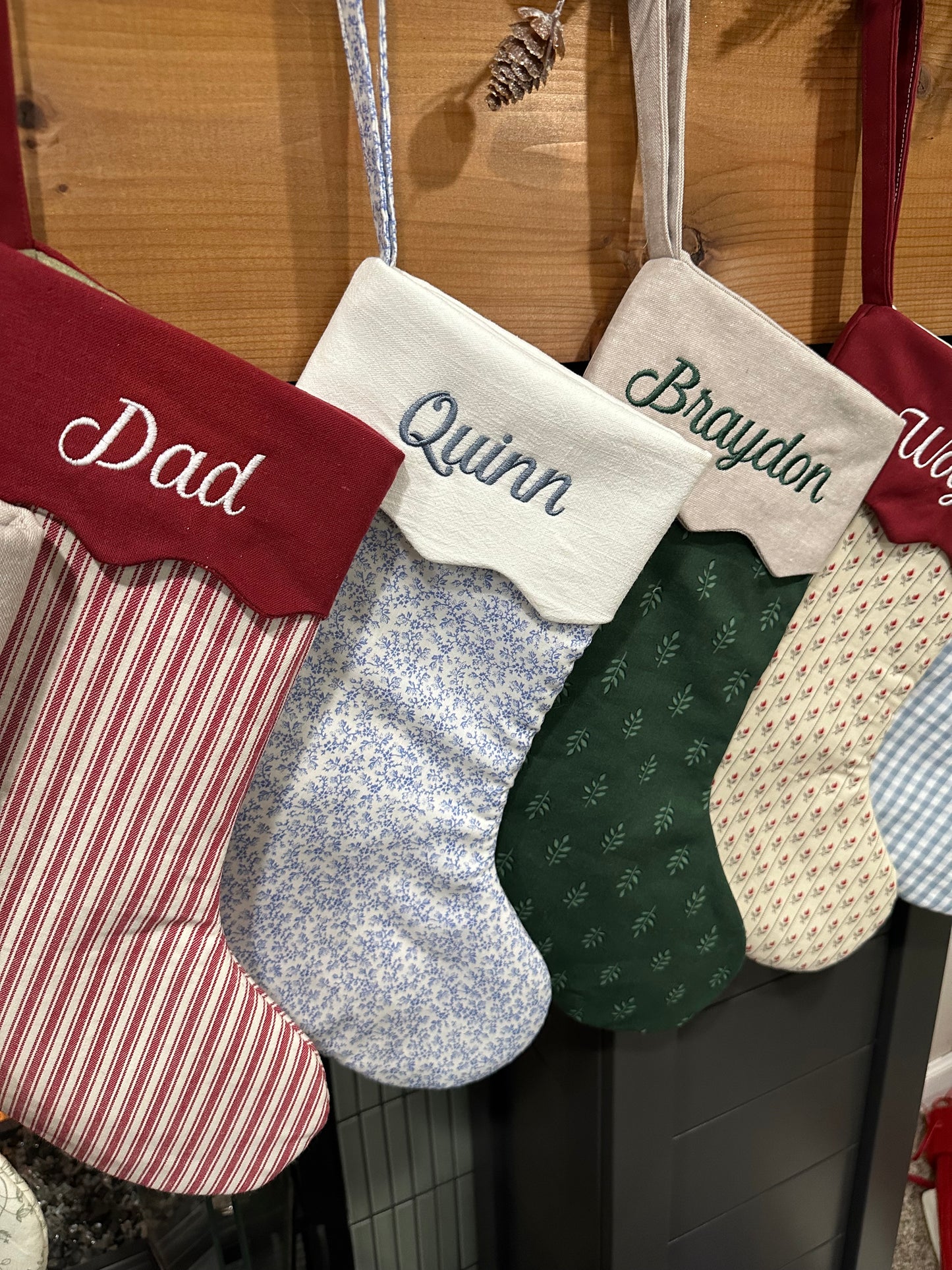 Stocking Embroidery - Bring Your Own Stocking