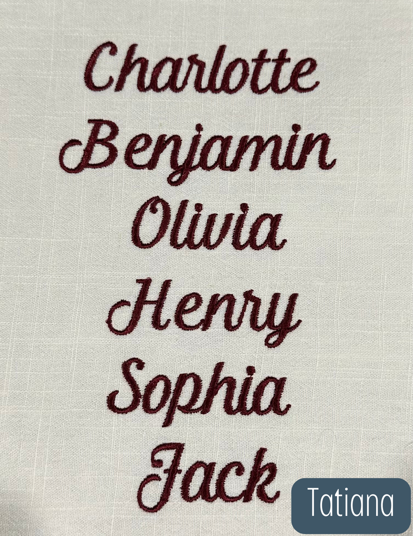 Handmade Christmas Stocking with Custom Name Embroidery – Personalized Holiday Stocking, Made to Order Gift