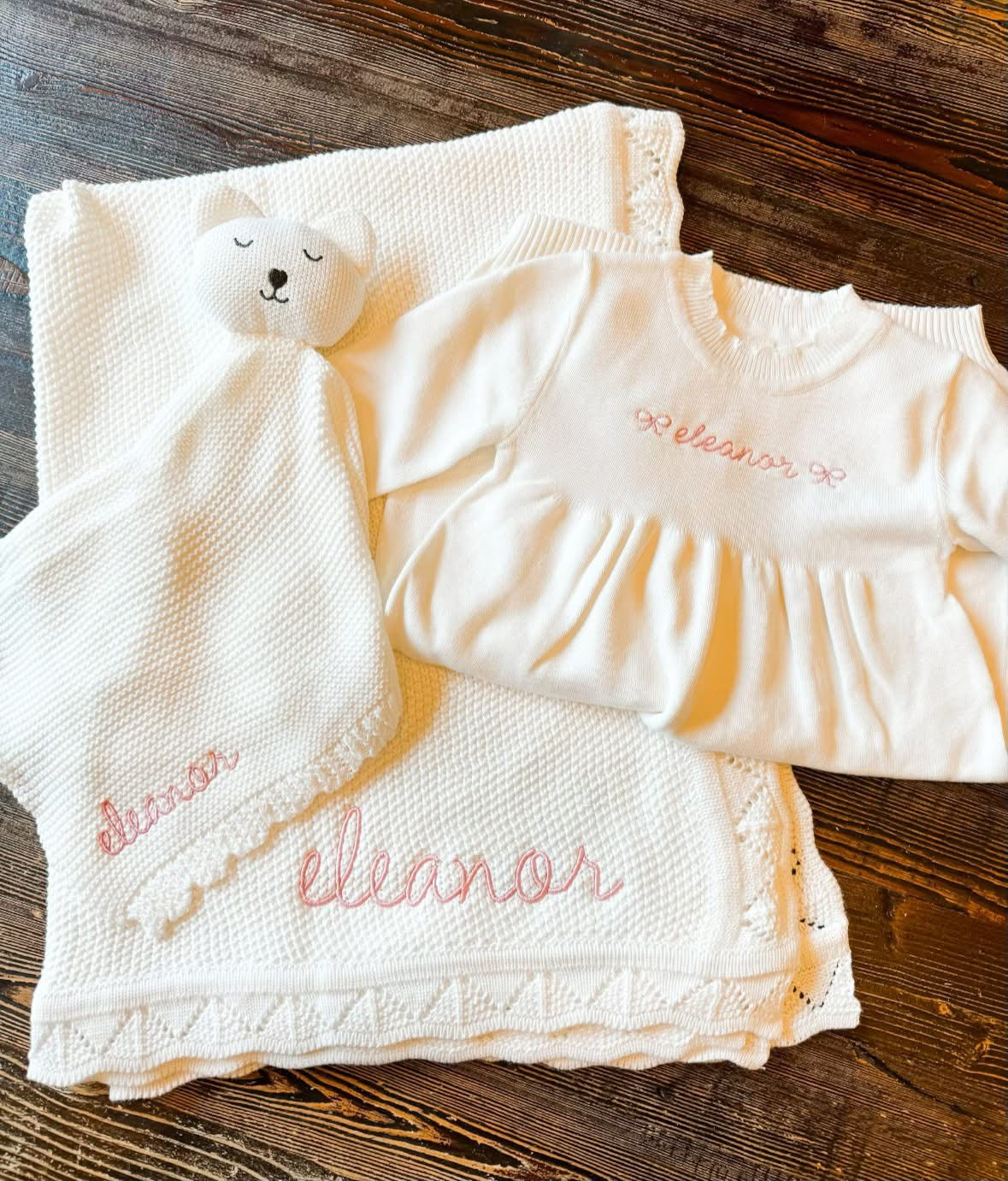 Knit Gown - Size Newborn, Custom Order