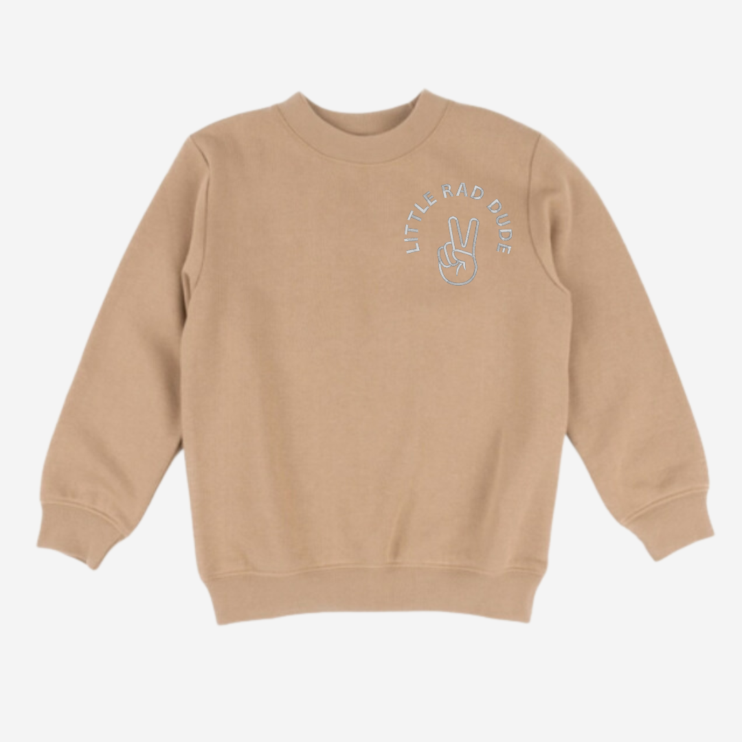 All Rad Collection - Little Rad Dude Crewneck Sweatshirt