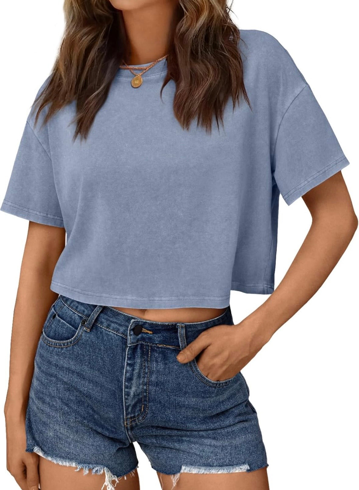 Brew Crew Cropped Tee