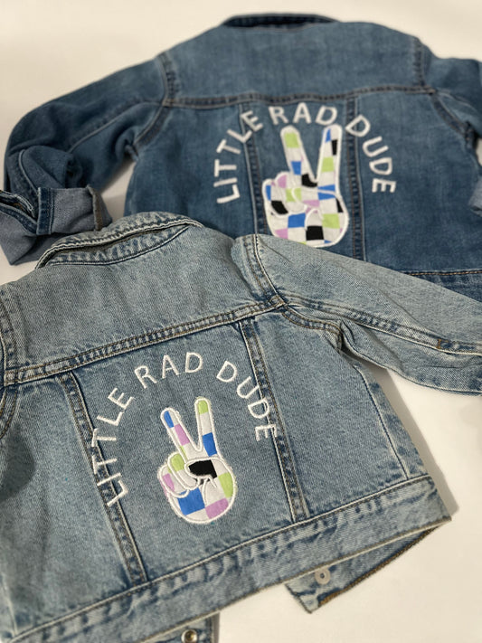 All Rad Collection - Little Rad Dude Denim Jacket