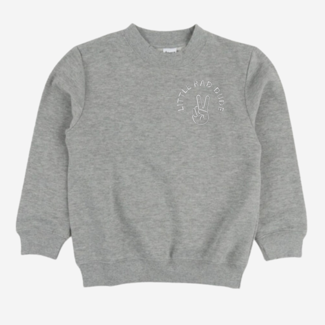 All Rad Collection - Little Rad Dude Crewneck Sweatshirt