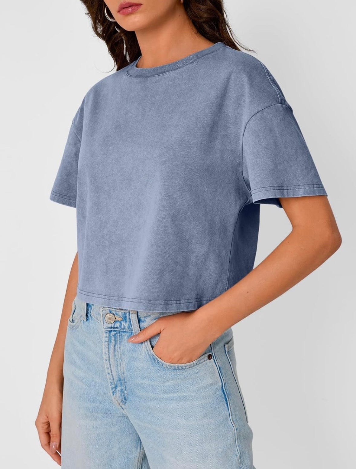 Brew Crew Cropped Tee