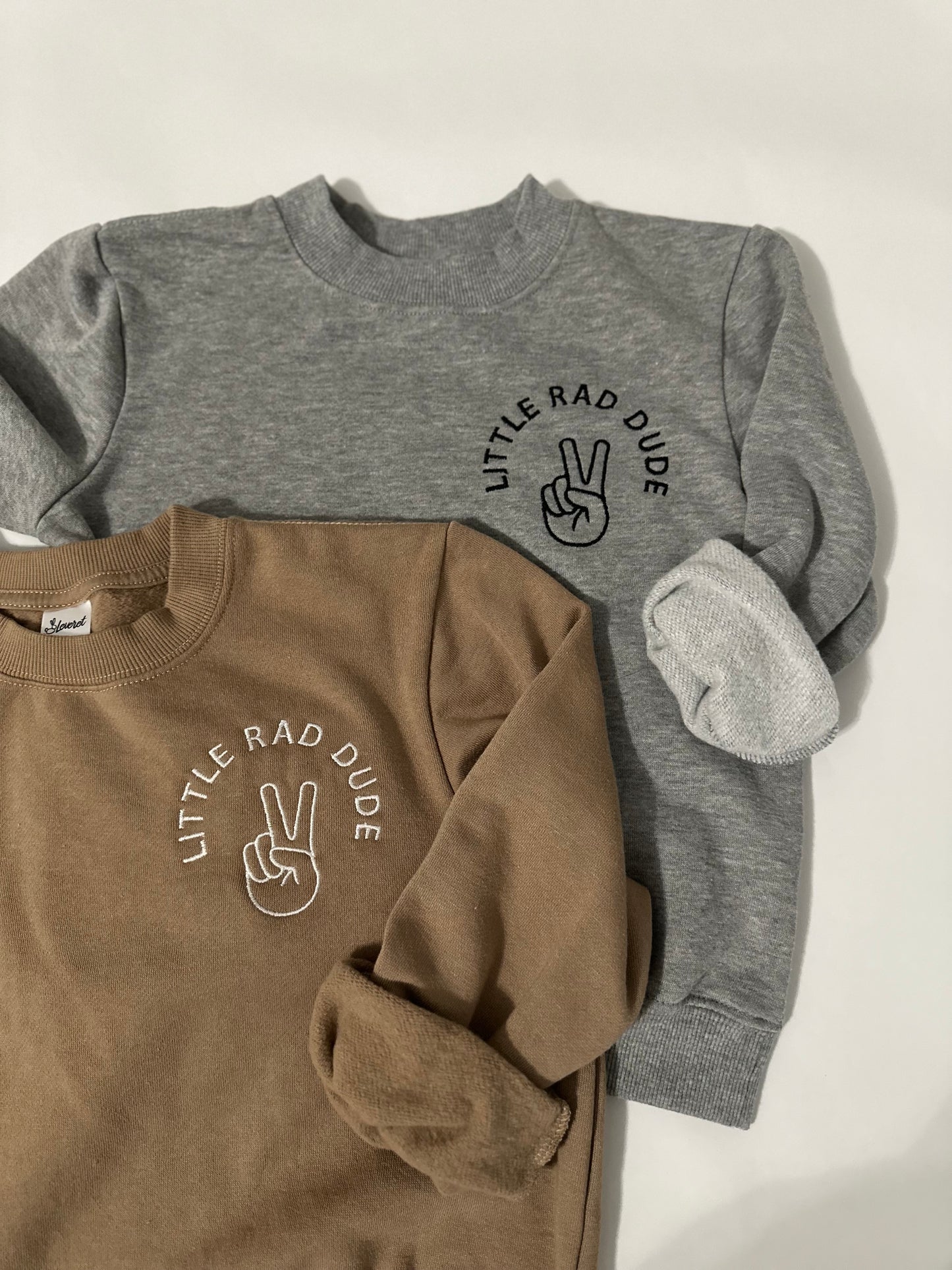 All Rad Collection - Little Rad Dude Crewneck Sweatshirt