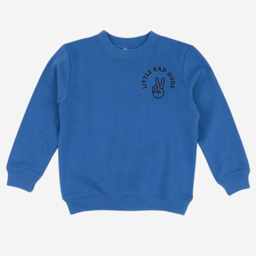 All Rad Collection - Little Rad Dude Crewneck Sweatshirt