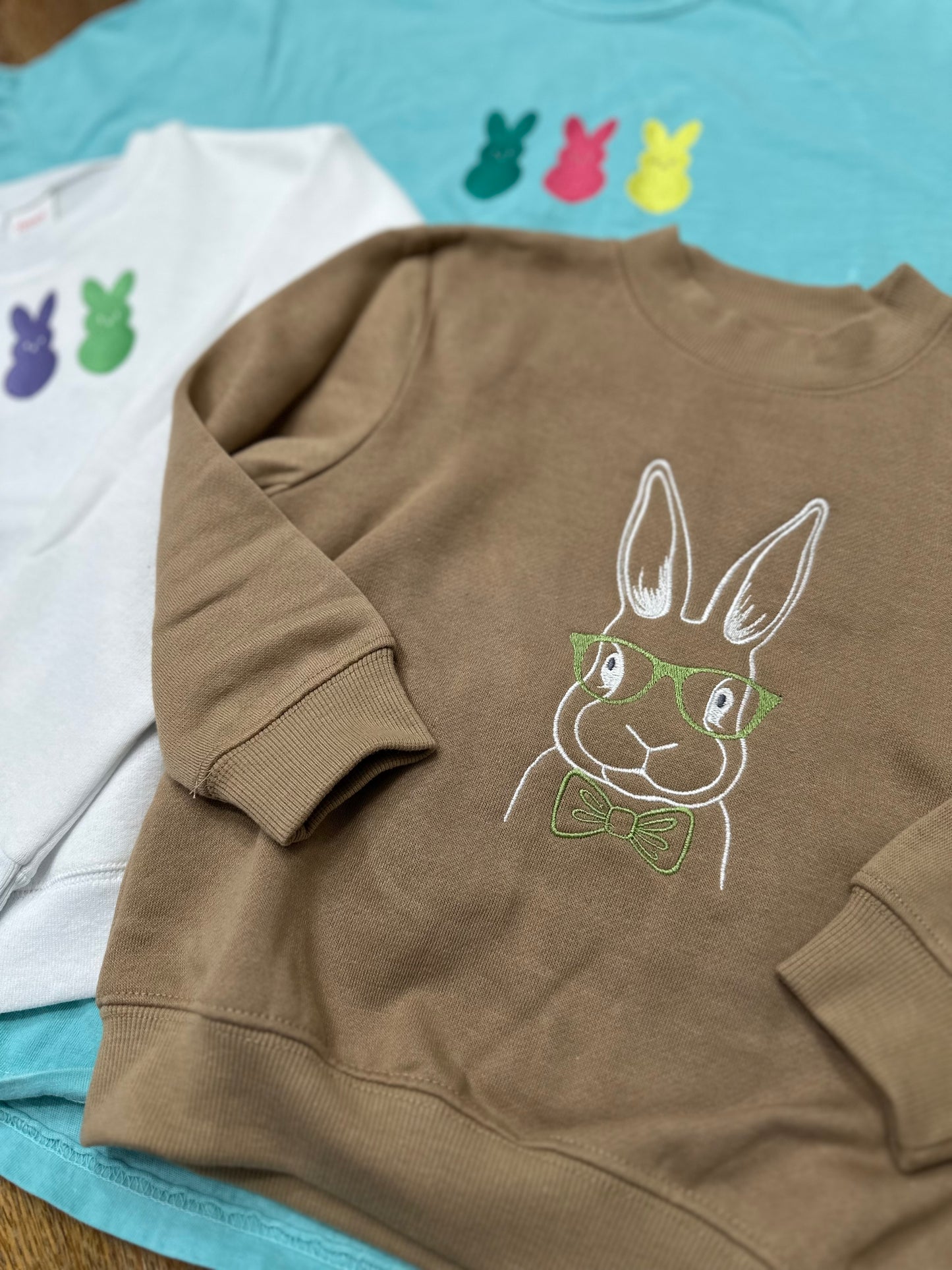 🐰 Mr. Cottontail Bunny Easter Sweatshirt for Toddlers!